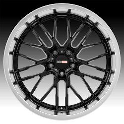 Cray Eagle Gloss Black Custom Corvette Wheels 3